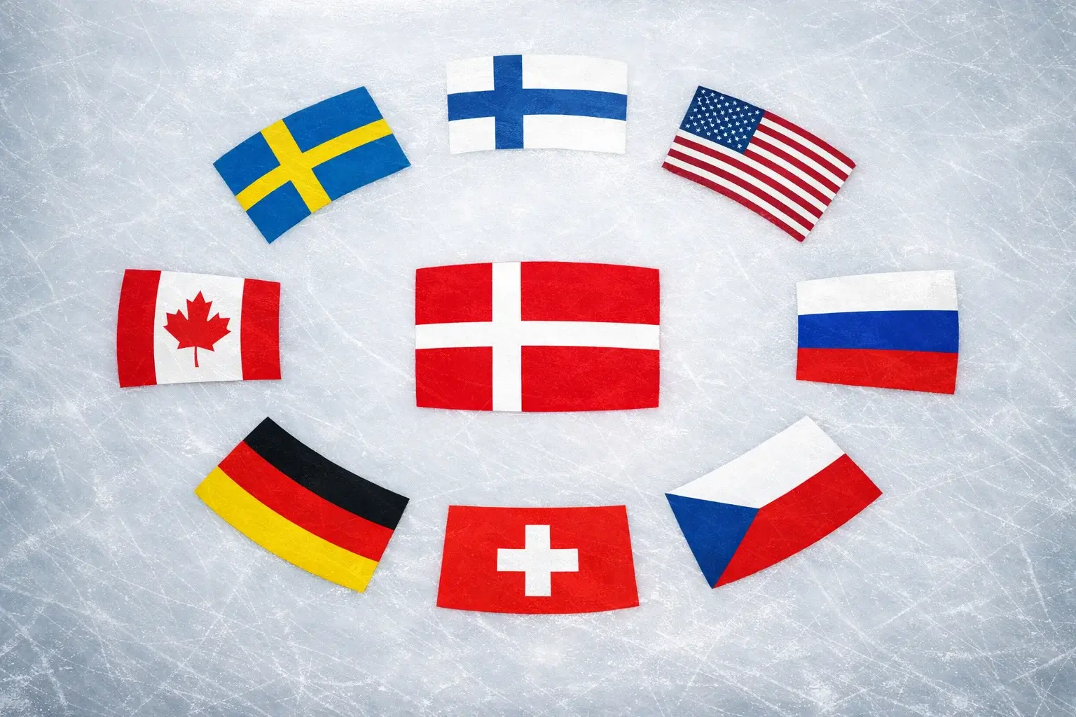 Danmarks modstandere i Gruppe B ved ishockey VM 2025